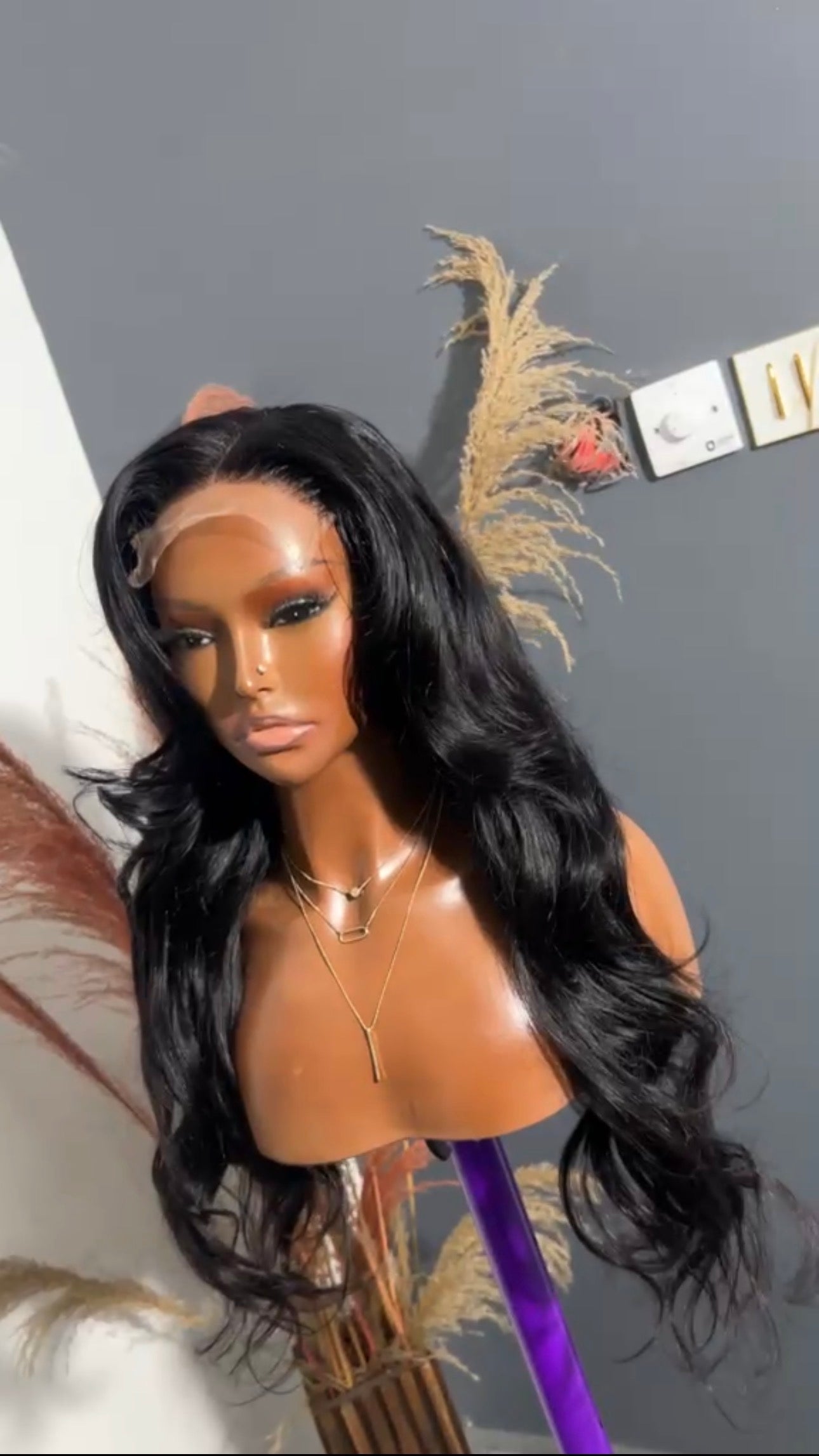 26” Body Wave Human Hair Wig – 5x5 Transparent Lace (Glueless)