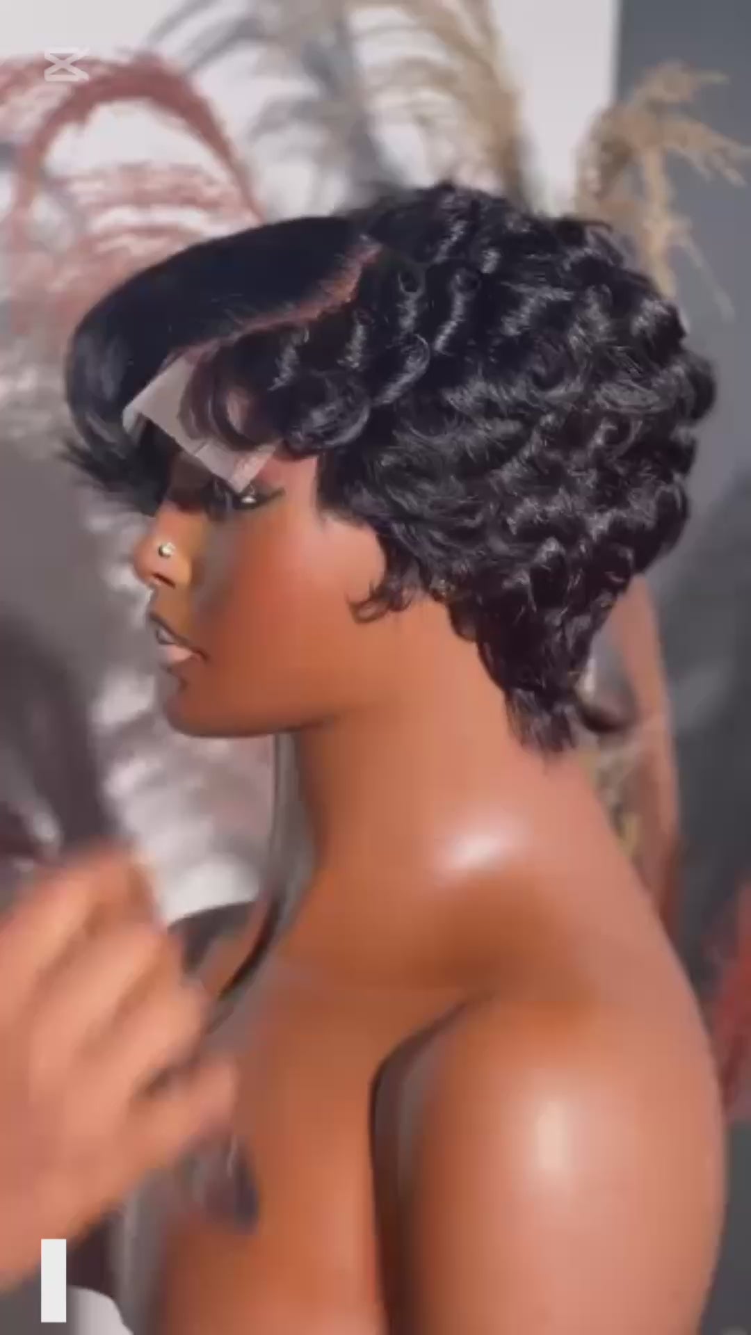Chioma Pixie Cut Wig – Glueless Hair (Natural Look)
